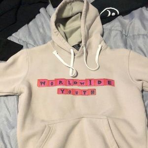 Beige Hoodie